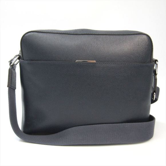 Louis Vuitton Other - LOUIS VUITTON Taiga Anton Pochette M33430 Men's Shoulder Bag Navy Blue